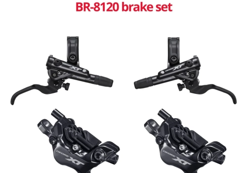 XT 8120 4 Pot brakes